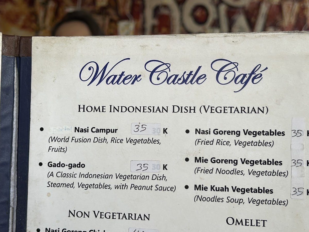 Menu Water Castle Cafe-10