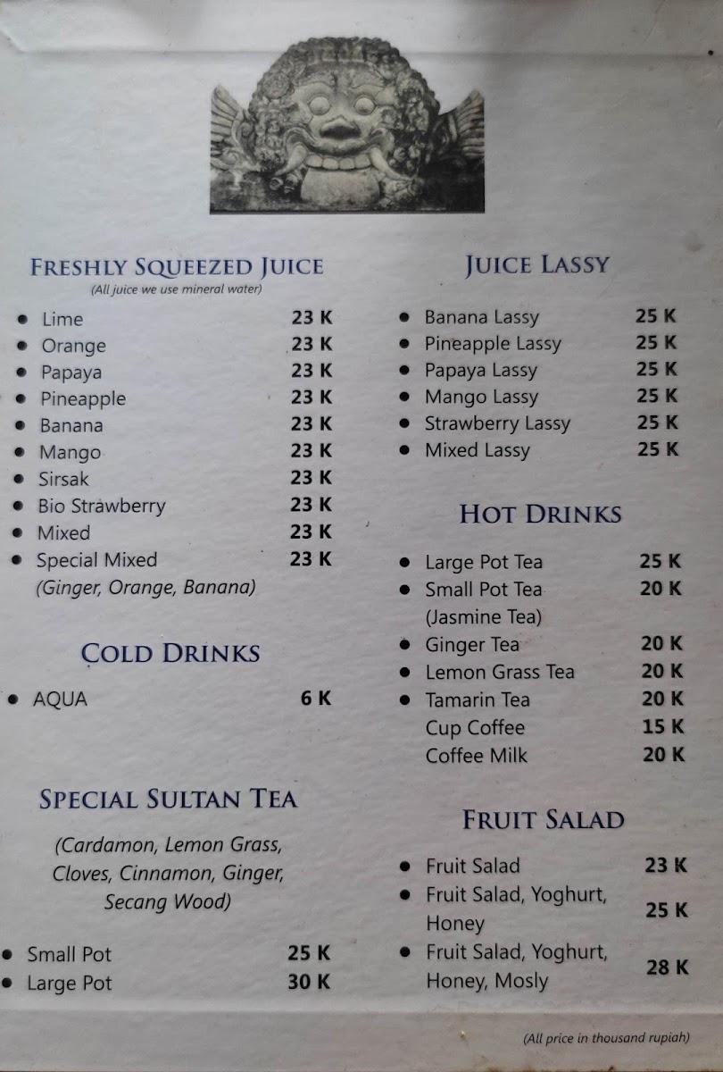 Menu Water Castle Cafe-3