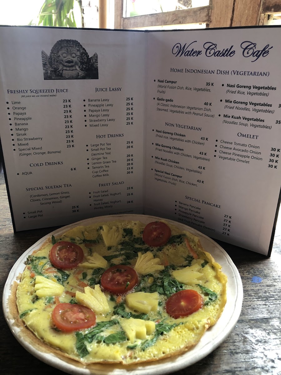 Menu Water Castle Cafe-8