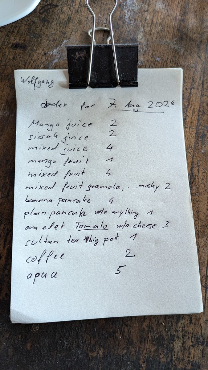Menu Water Castle Cafe-9