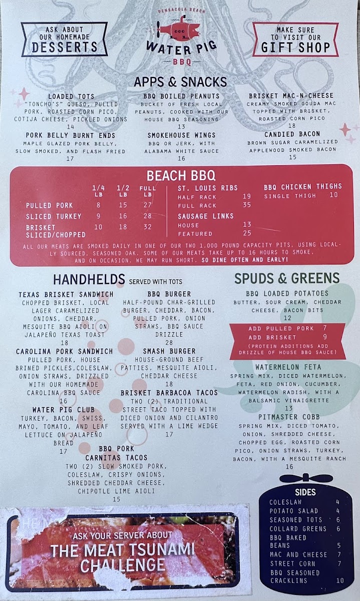 Menu Water Pig Bbq-1