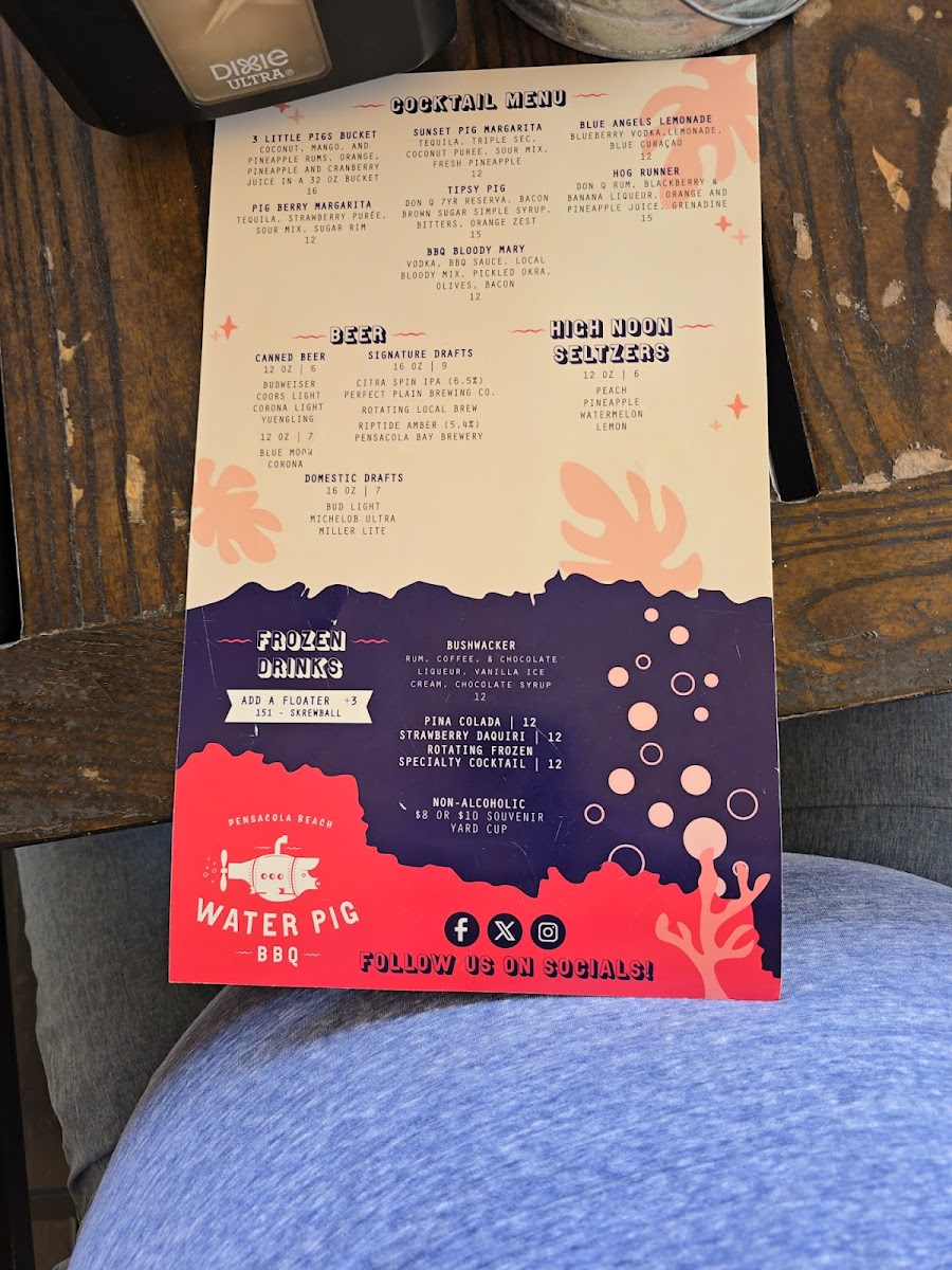 Menu Water Pig Bbq-3
