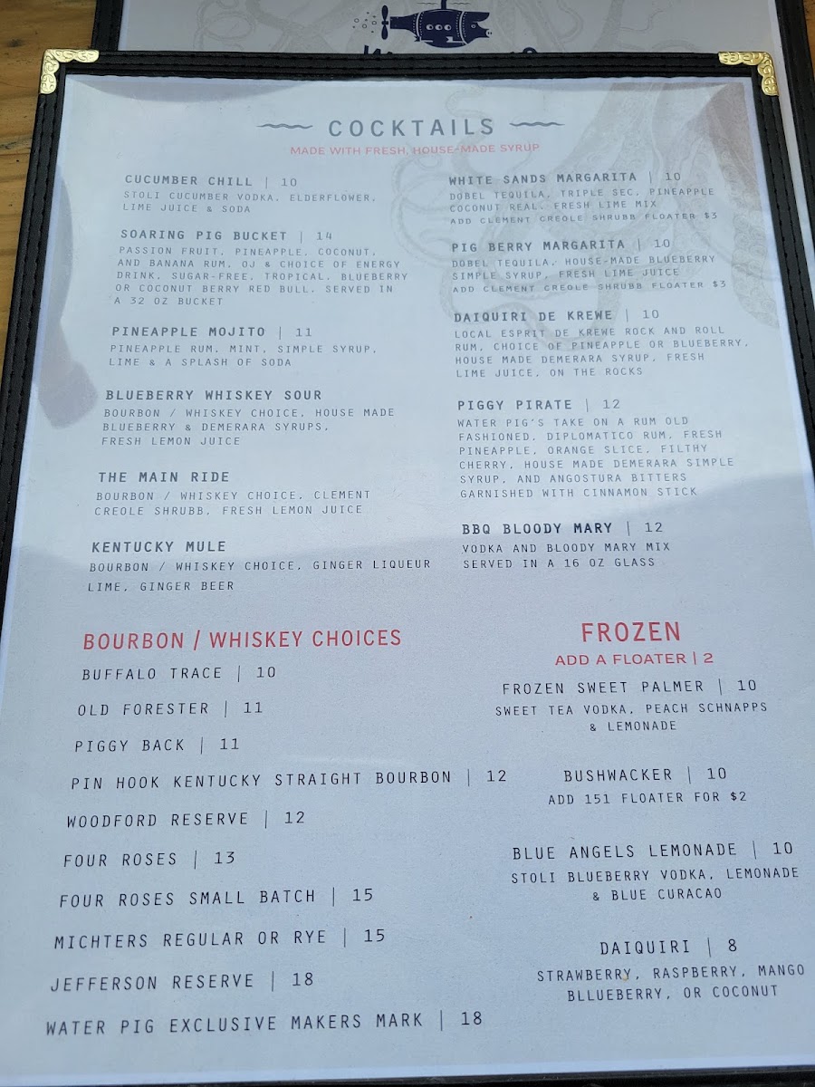 Menu Water Pig Bbq-8