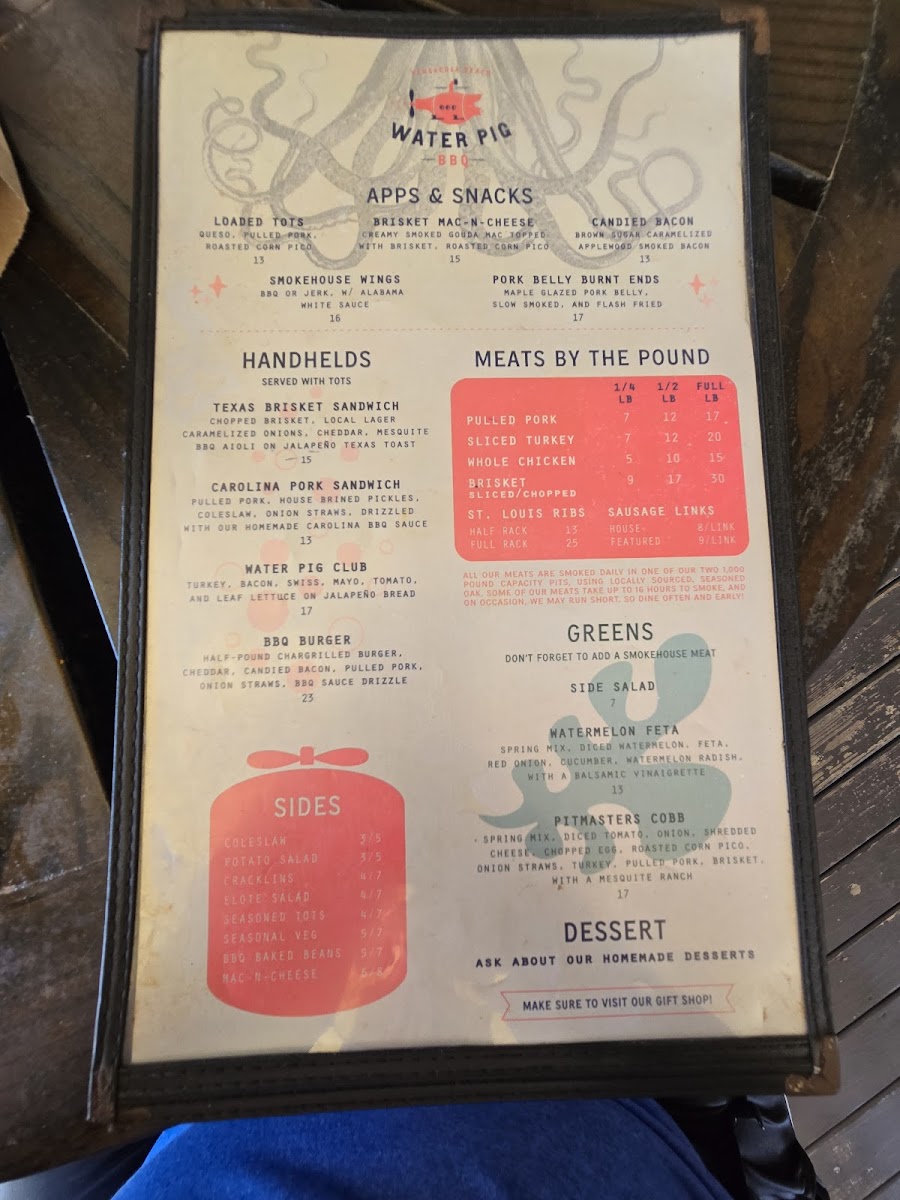 Menu Water Pig Bbq-9
