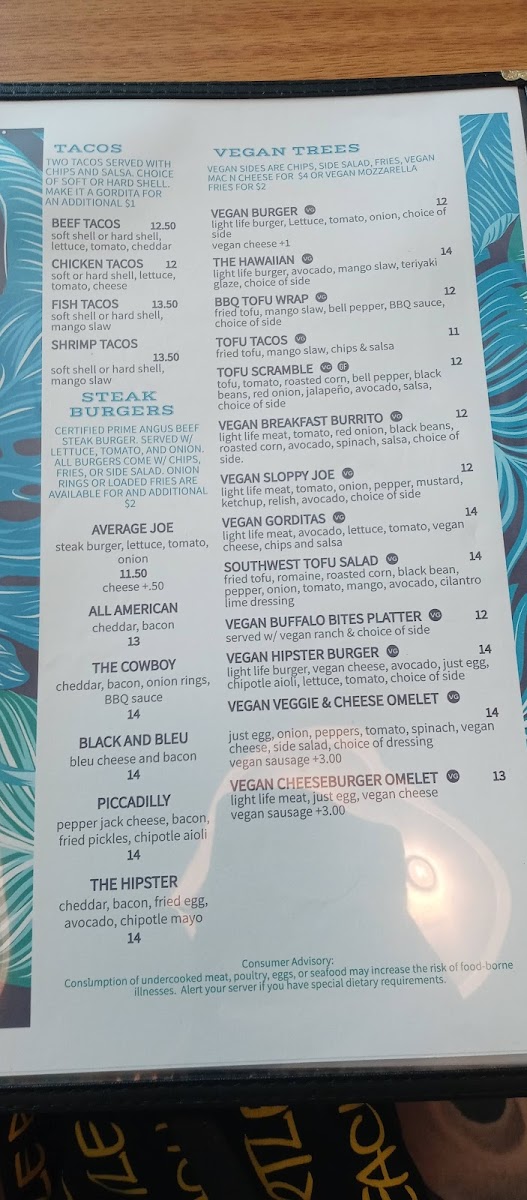 Menu Water Tree Treats-5