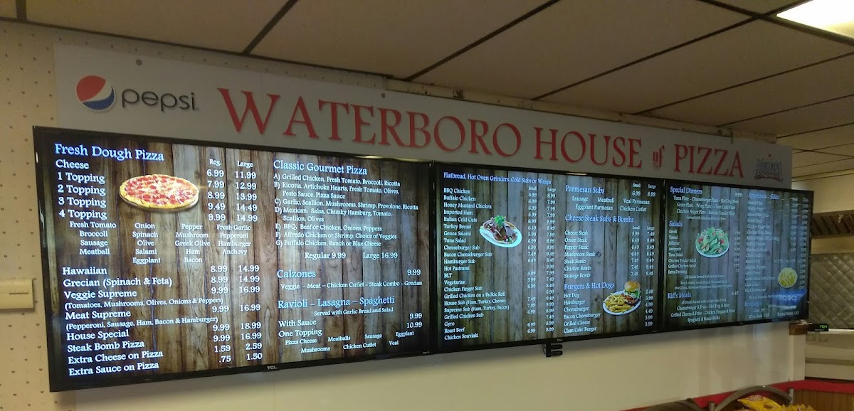 Menu Waterboro House Of Pizza-3