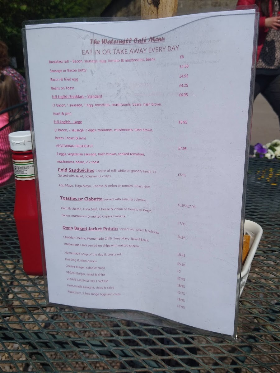 Menu Watermill Cafe-2