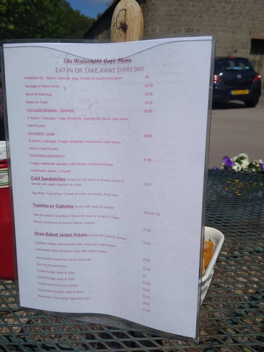 Menu Watermill Cafe-5
