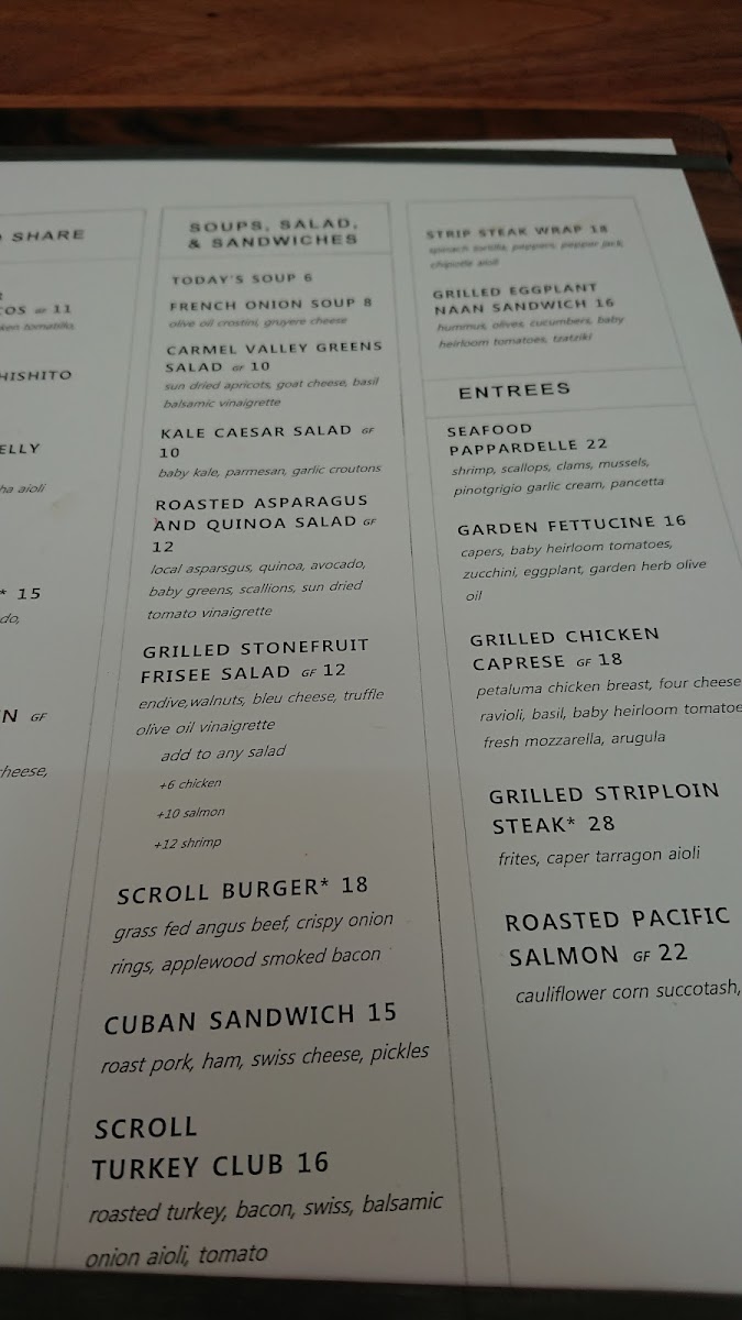 Menu Waterside Grill + Lounge-8