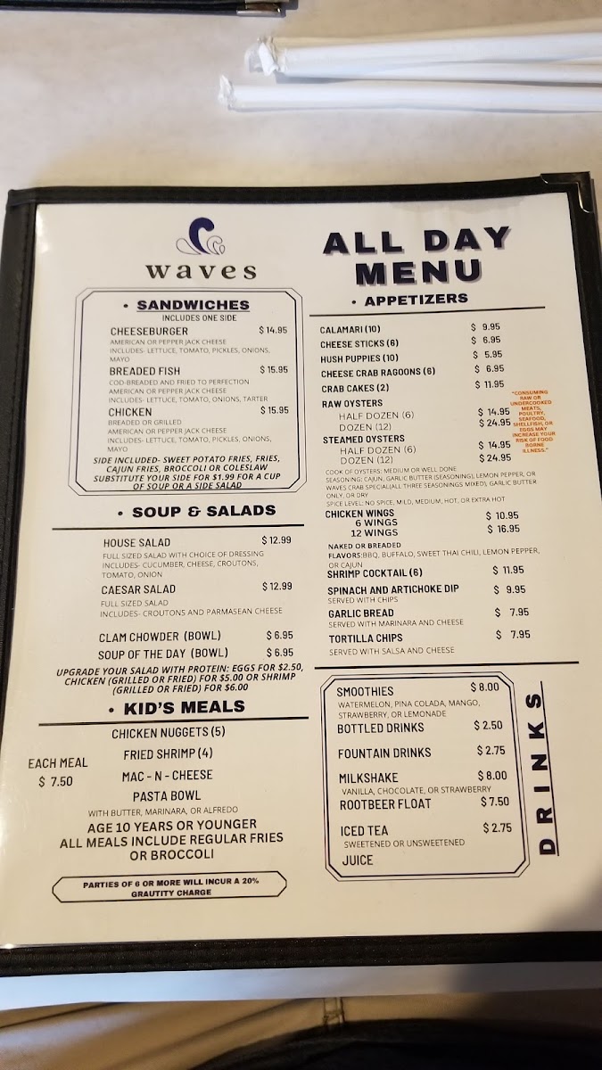 Menu Waves Crab House-5