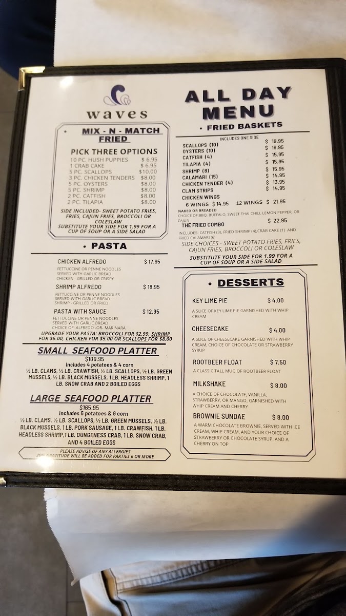 Menu Waves Crab House-6