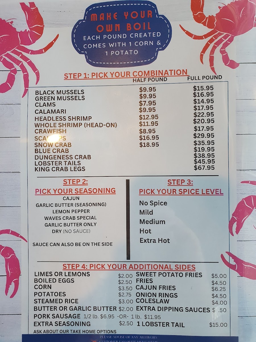 Menu Waves Crab House-8