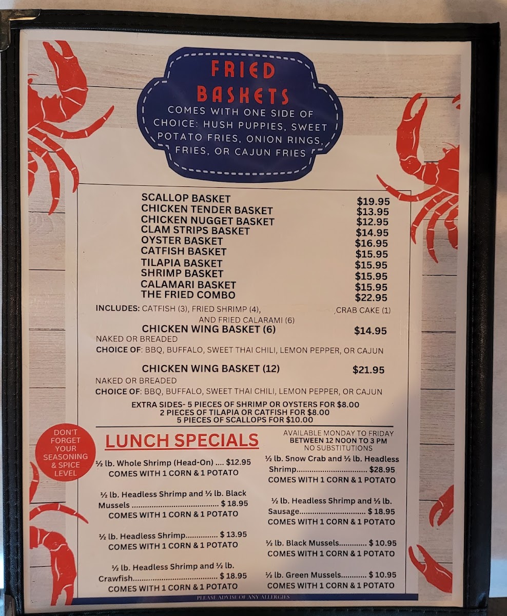 Menu Waves Crab House-9