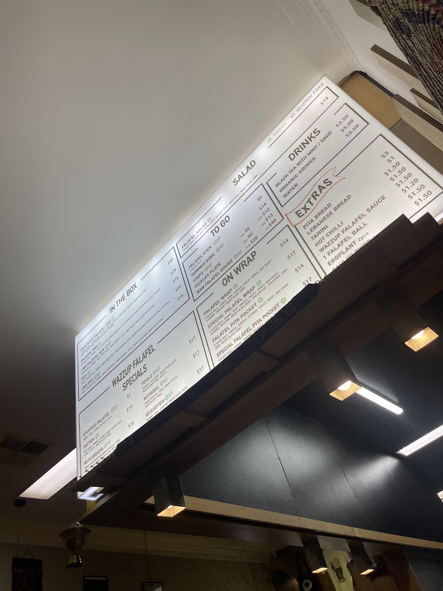 Menu Wazzup Falafel-10