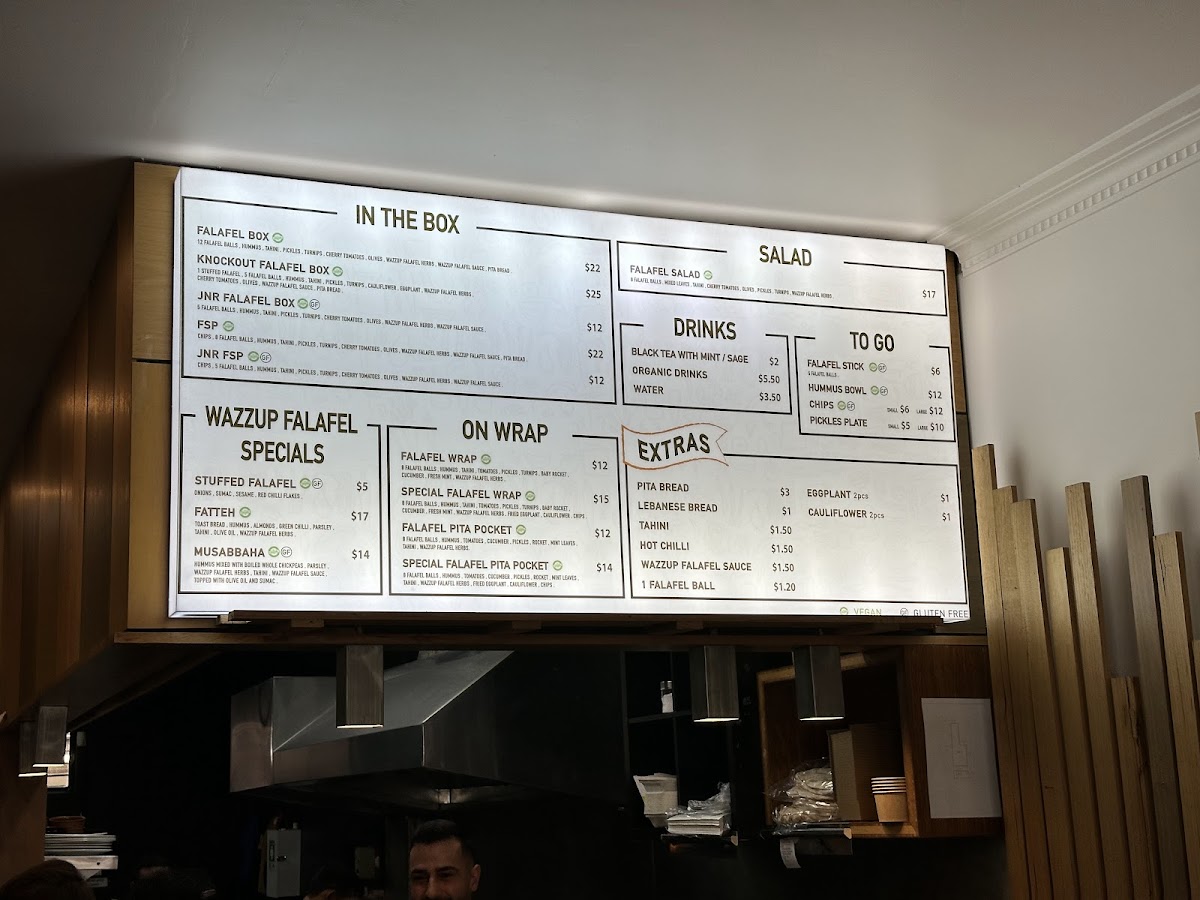 Menu Wazzup Falafel-8
