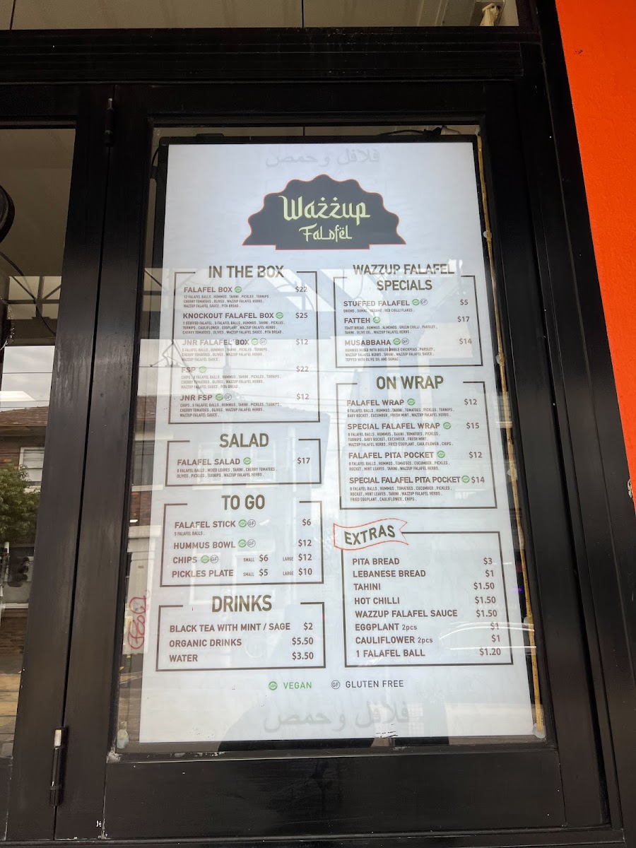 Menu Wazzup Falafel-9