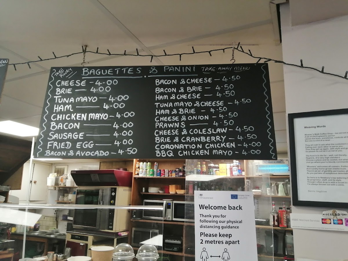 Menu Weavers Coffee Shop-6