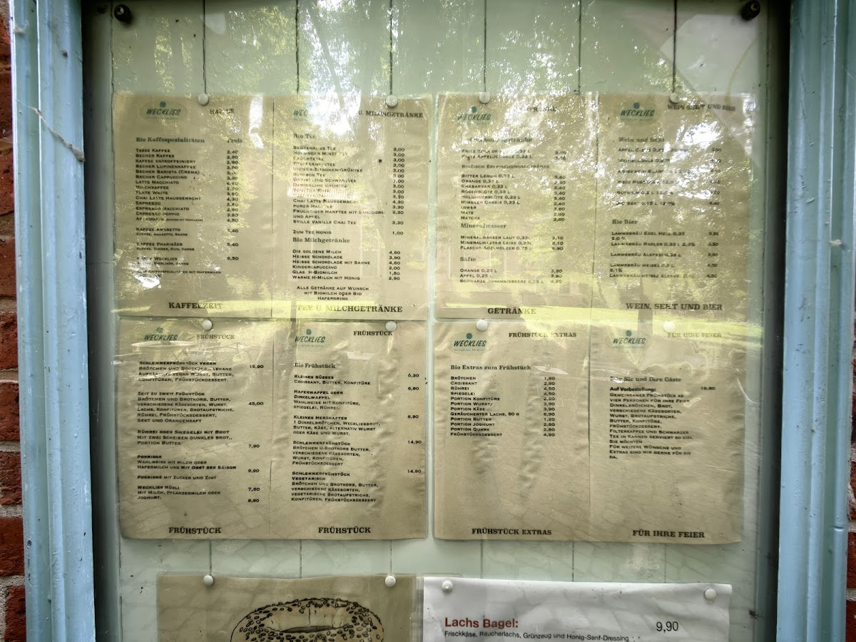 Menu Wecklies Café & Bistro-1