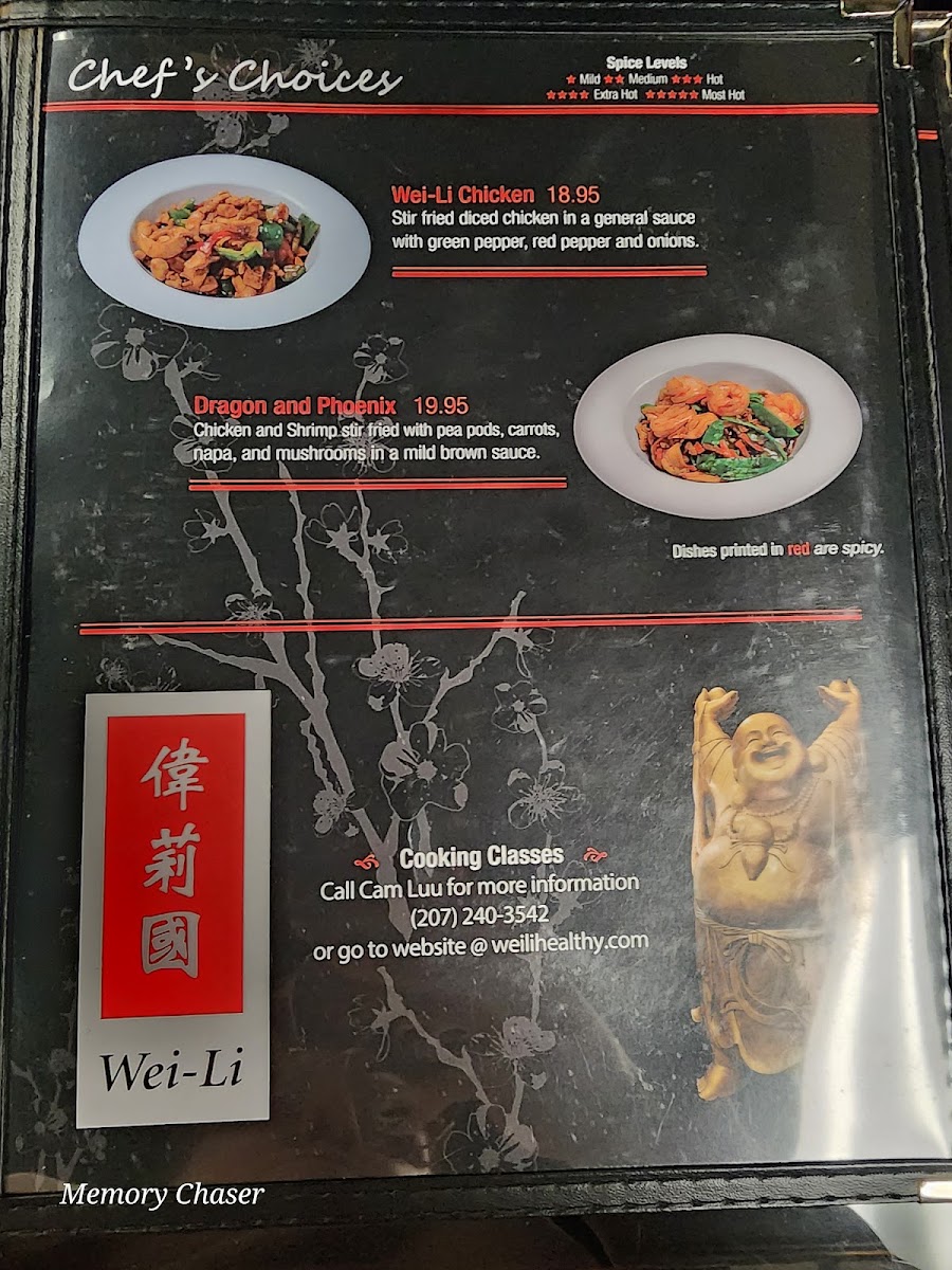 Menu Wei-Li-8