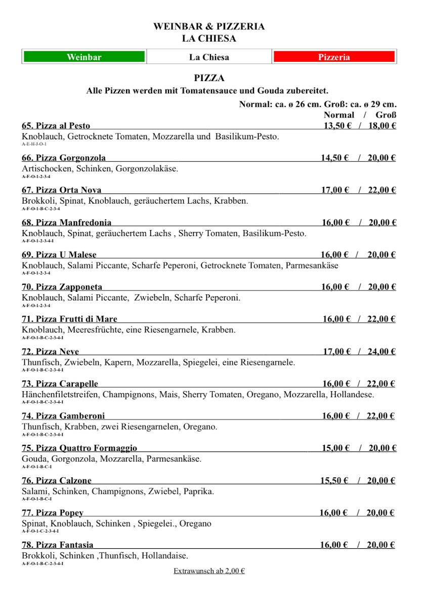 Menu Weinbar Pizzeria La Chiesa-3