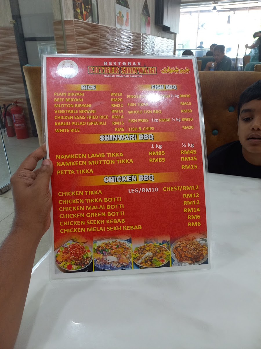 Menu Welcome 786 Pakistani Restaurant-2