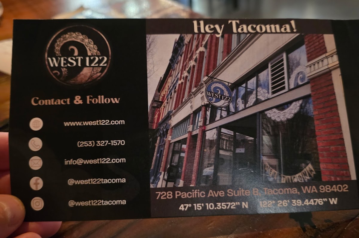 Menu West 122-8