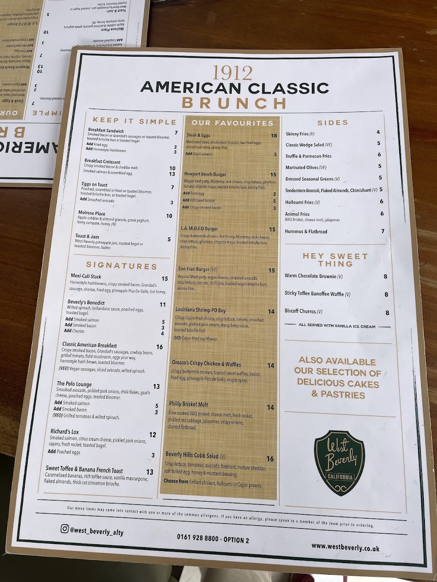 Menu West Beverly-10