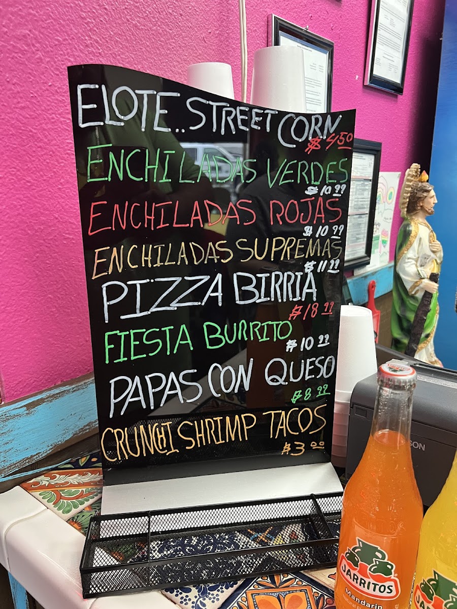 Menu West Coast Taco Shop-3