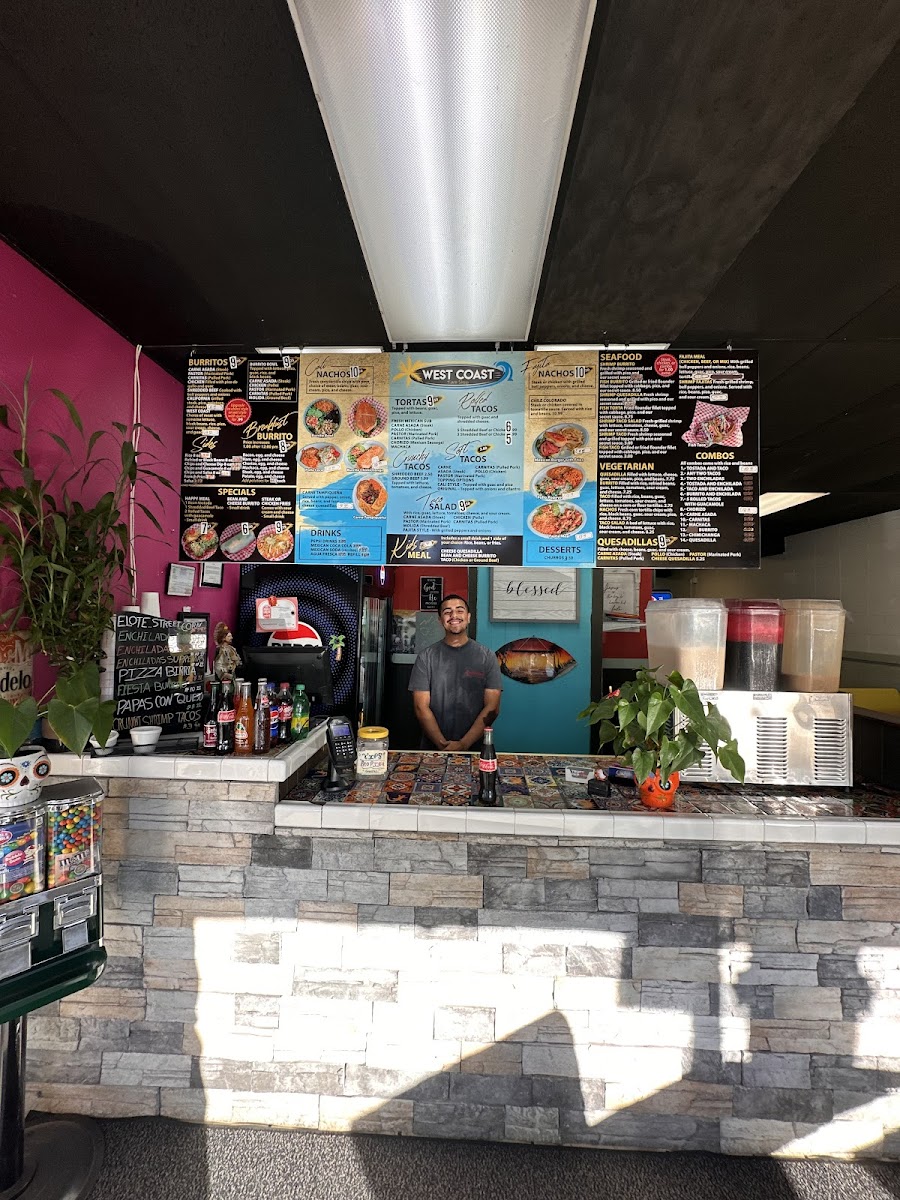 Menu West Coast Taco Shop-7