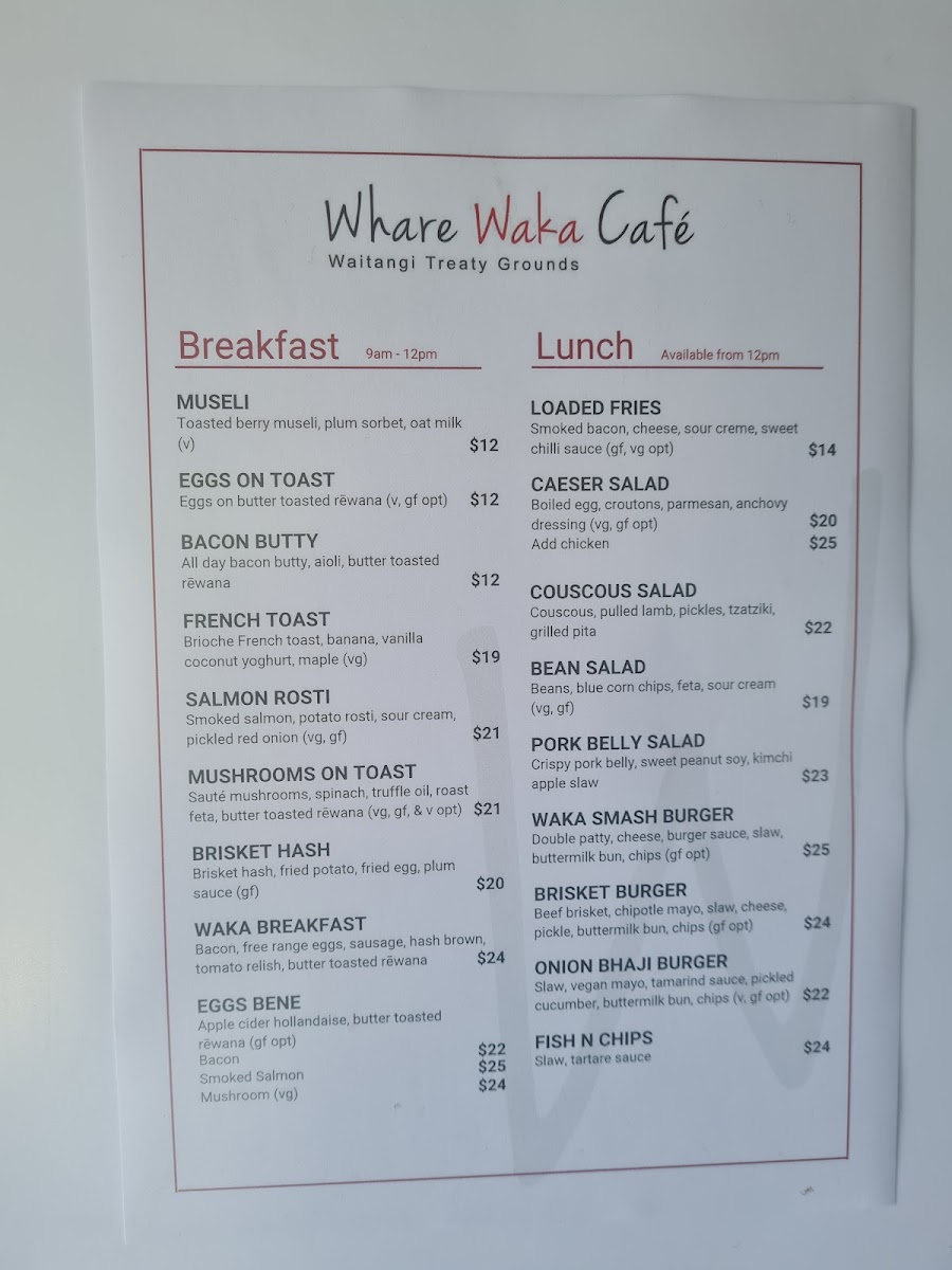 Menu Whare Waka Café-1