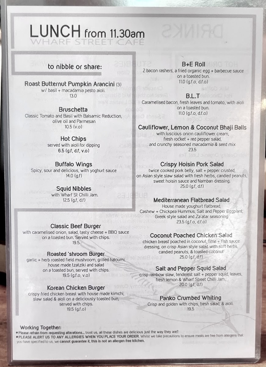 Menu Wharf Street Cafe (Nambucca Heads)-10