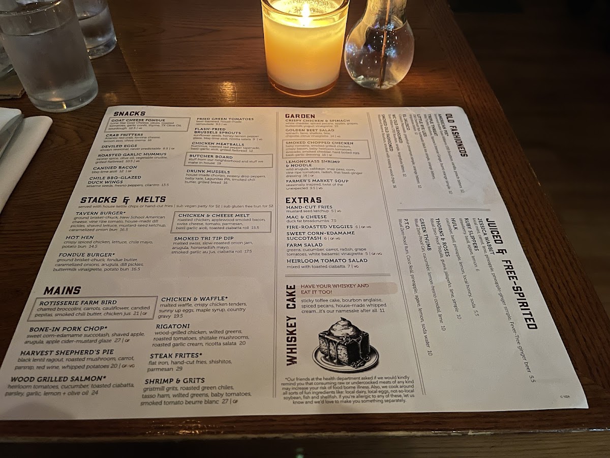 Menu Whiskey Cake Kitchen & Bar-2