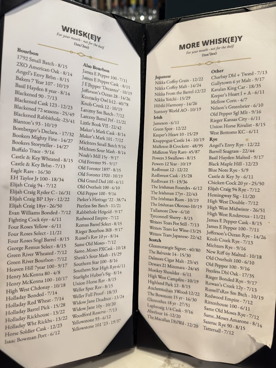 Menu Whiskey River Pizza & Pub-10