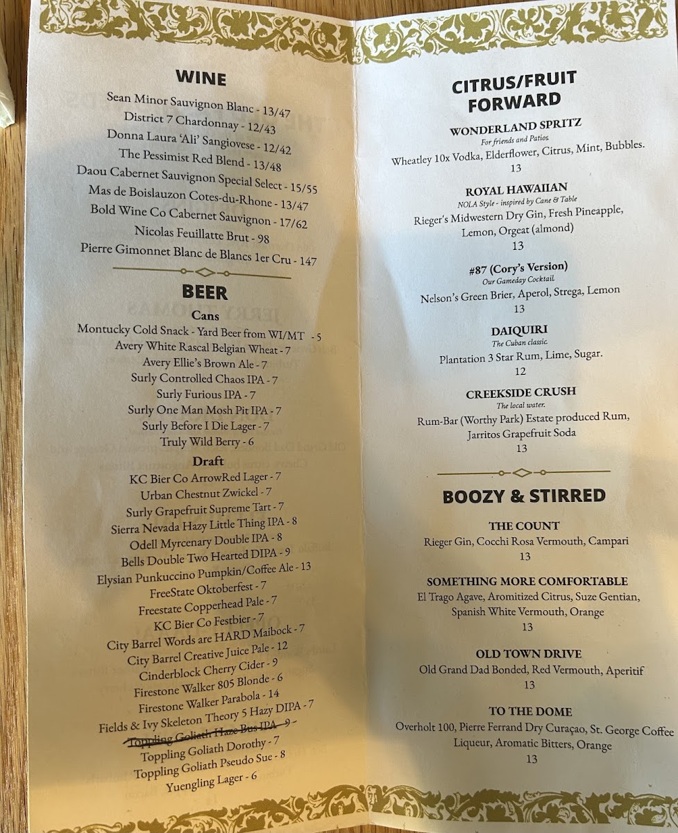 Menu Whiskey River Pizza & Pub-7