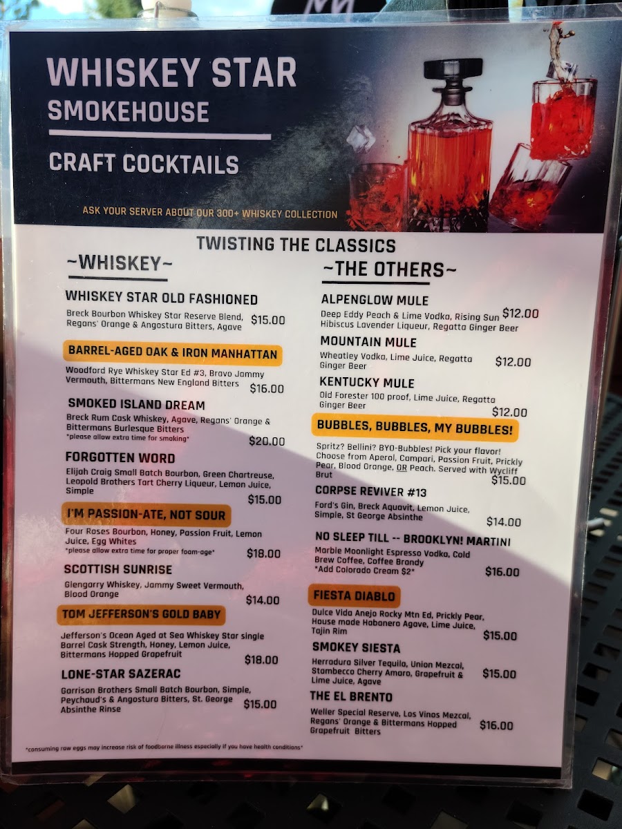 Menu Whiskey Star Smokehouse-10