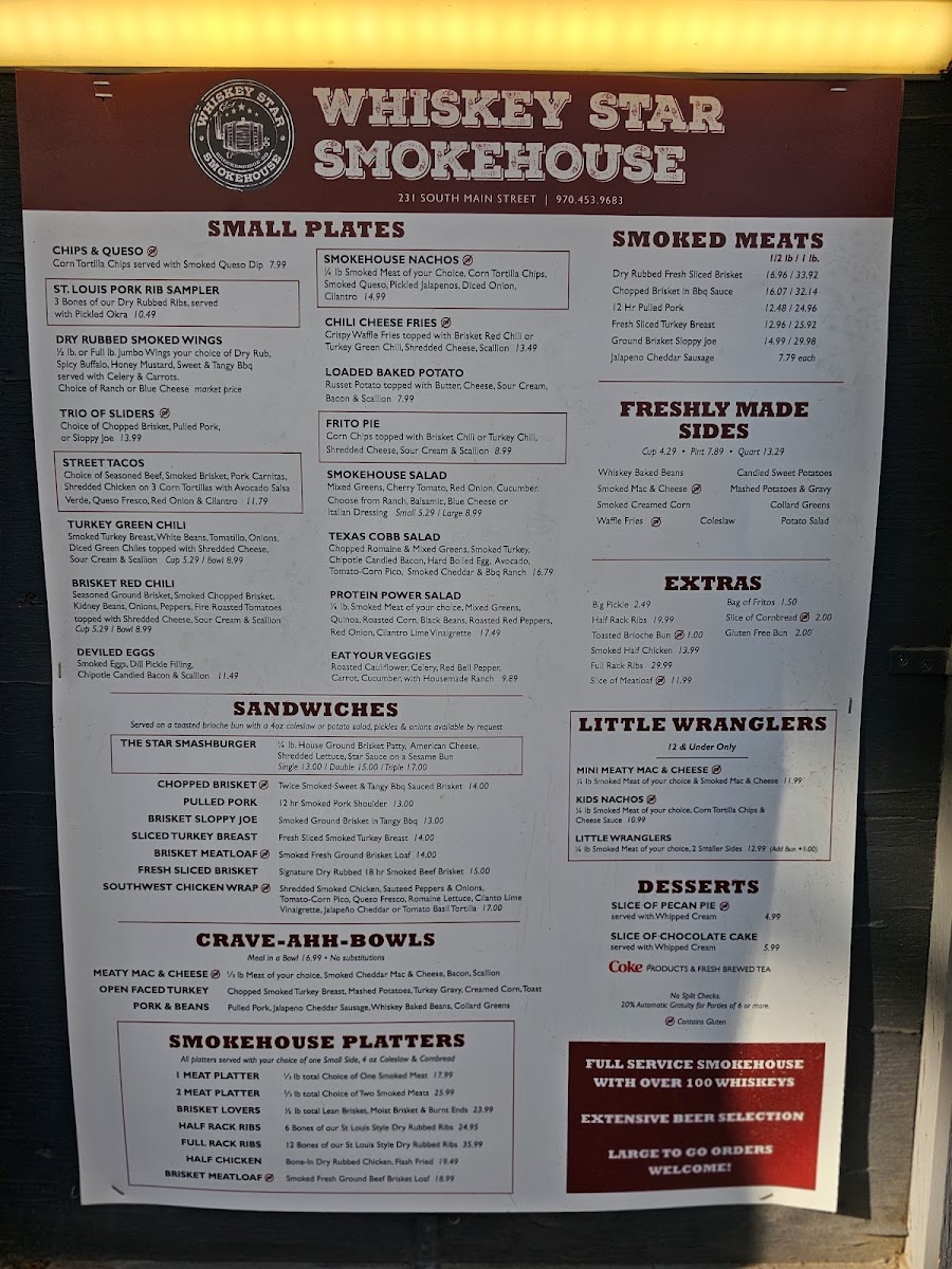 Menu Whiskey Star Smokehouse-3