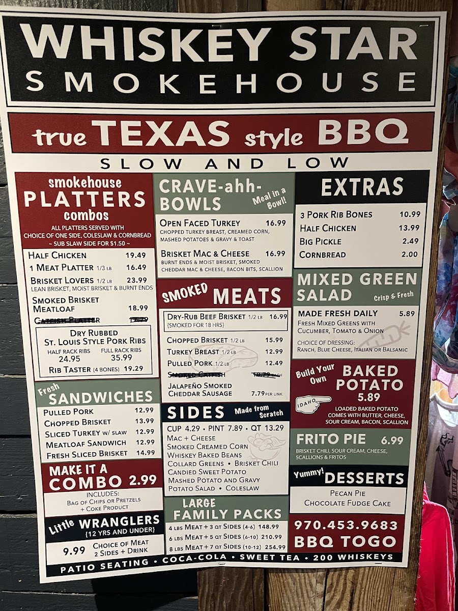 Menu Whiskey Star Smokehouse-7