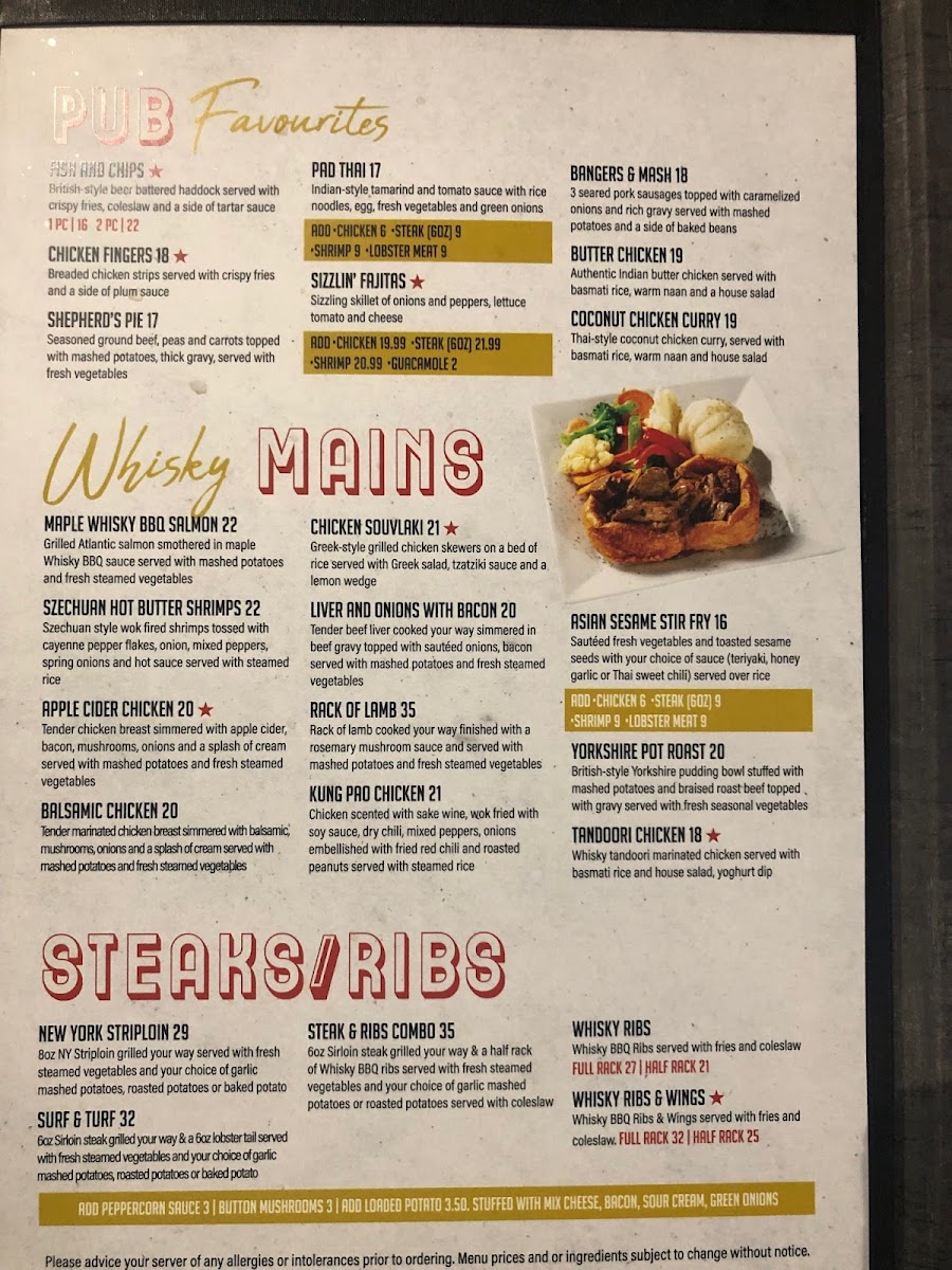 Menu Whisky John's Brooklin-5