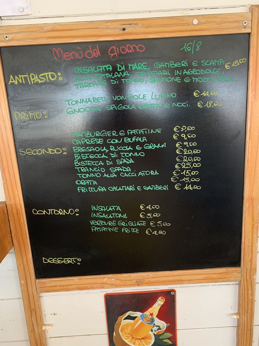Menu White Beach Bar Restaurant And Resort-3