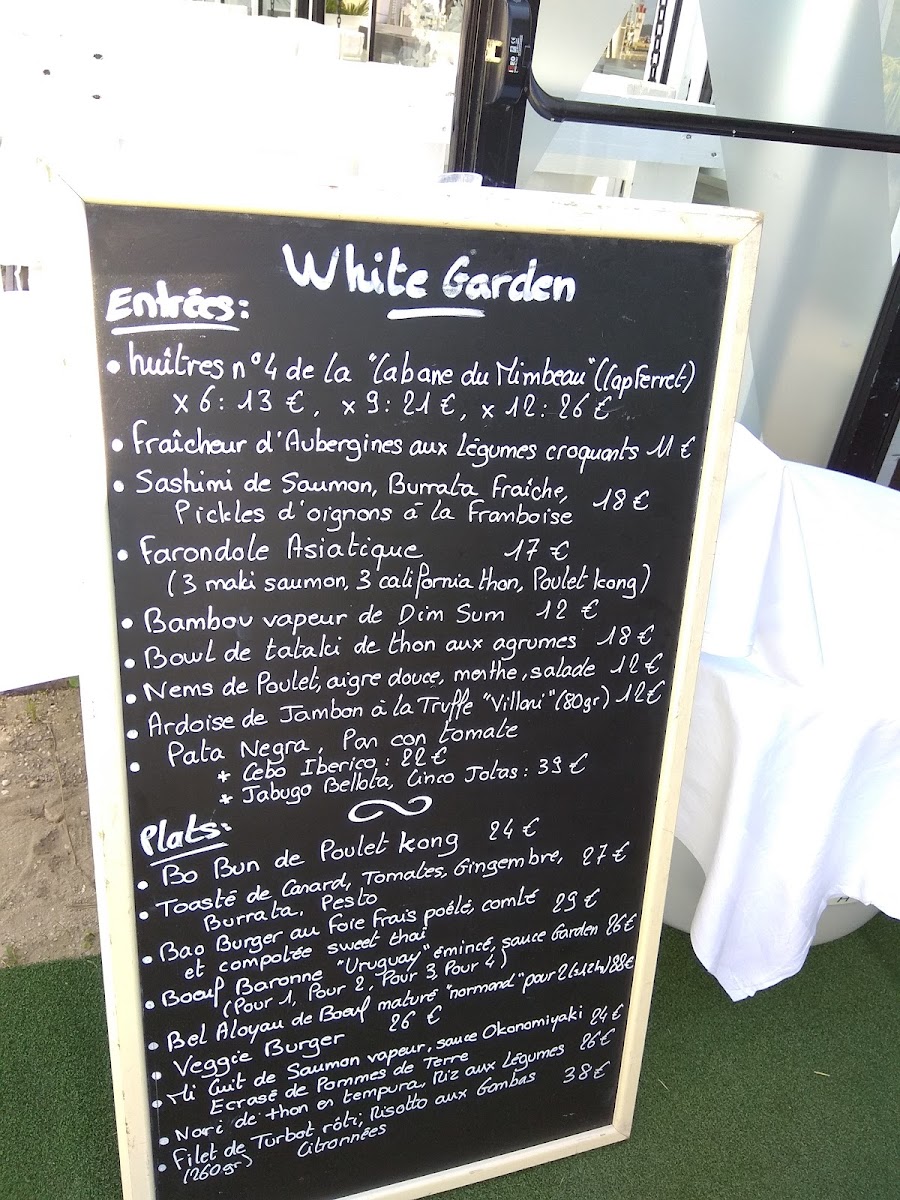 Menu White Cap Ferret-4