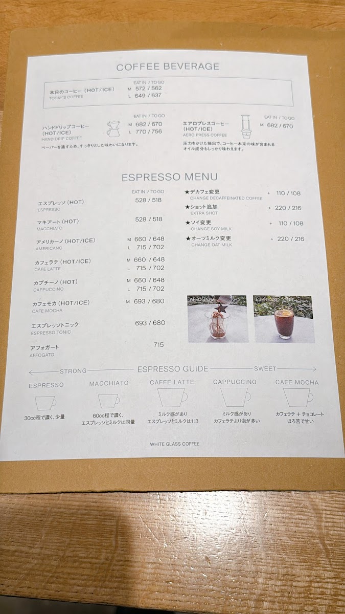 Menu White Glass Coffee-4