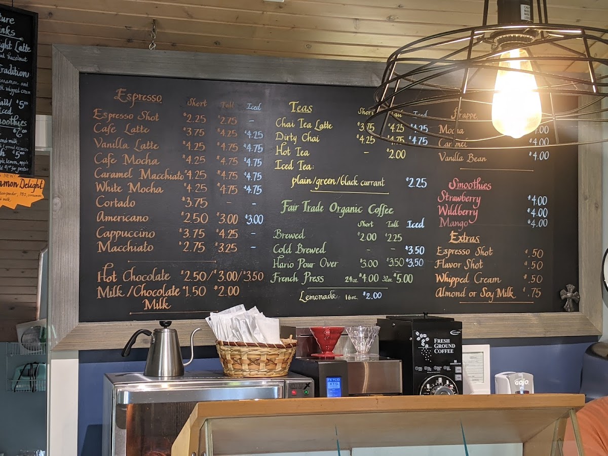 Menu White Oak Coffee House-1