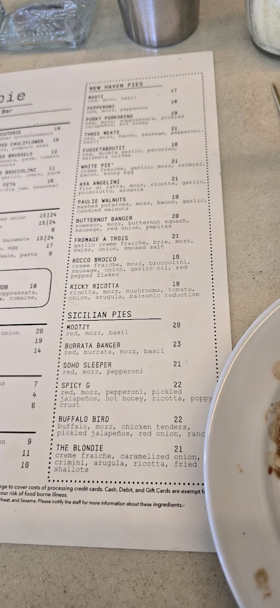 Menu White Pie Pizzeria-10