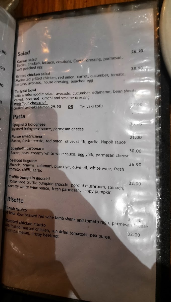Menu White Rabbit Restaurant Brighton-9