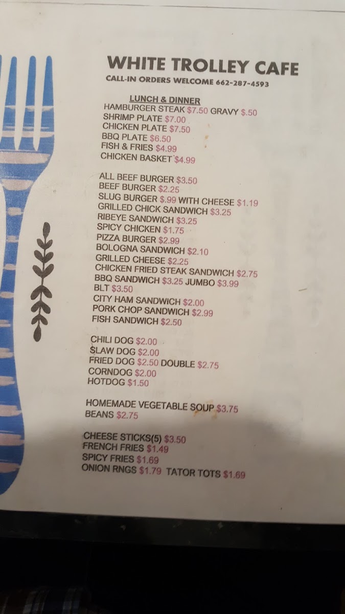 Menu - White Trolley Cafe-6