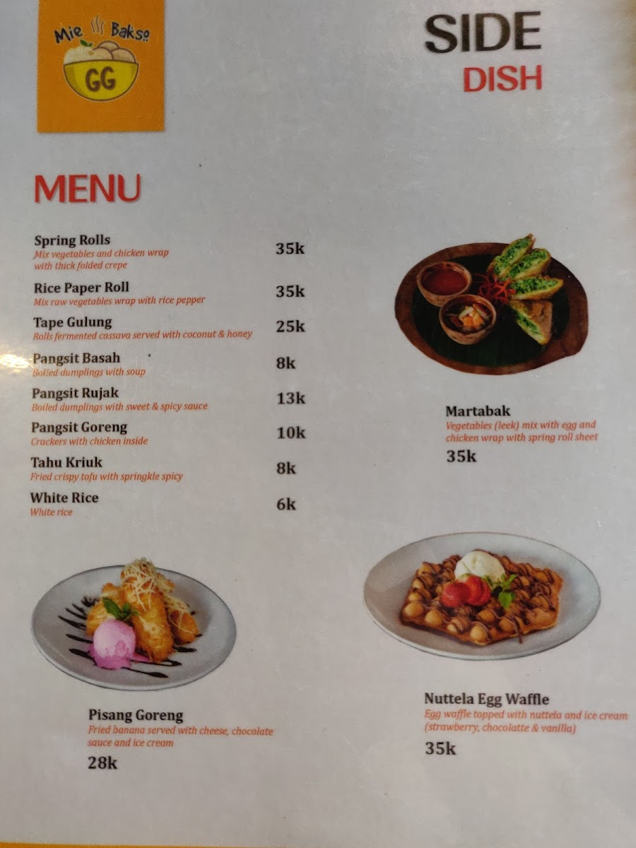 Menu White Yellow Resto-3