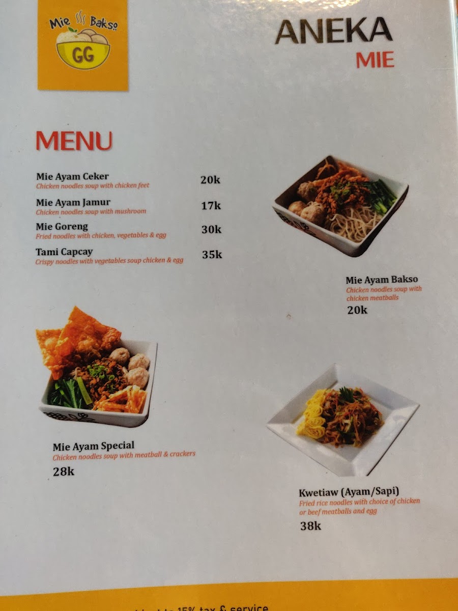Menu White Yellow Resto-5