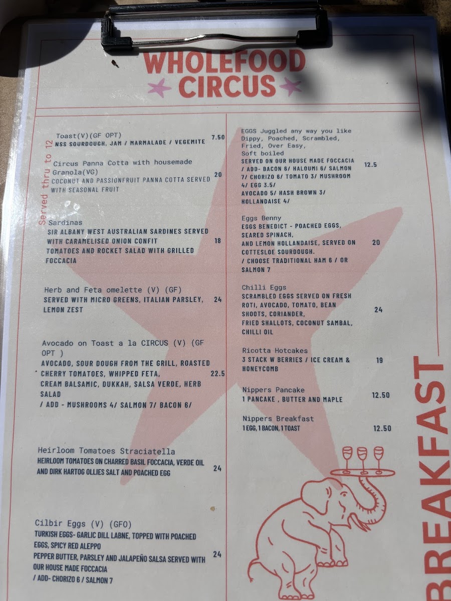 Menu Wholefood Circus-5