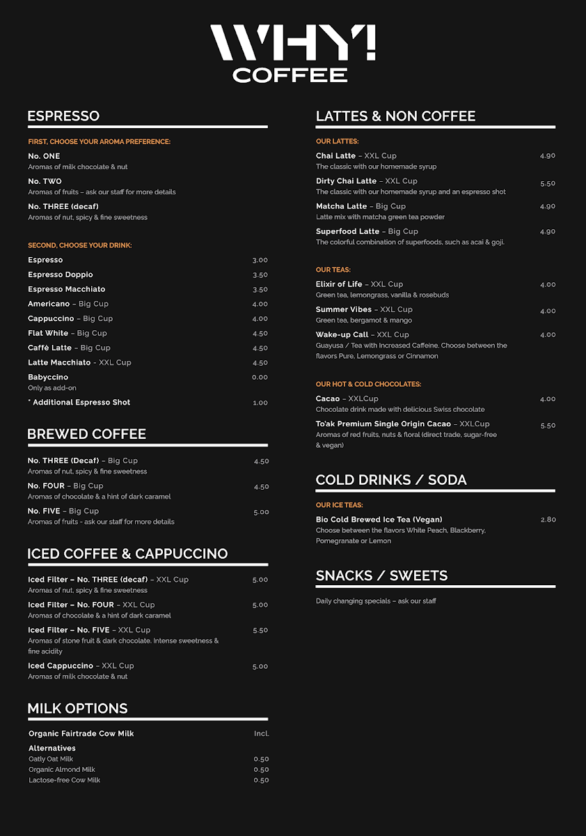Menu Why! Specialty Coffee @ Midea Home Lounge-4