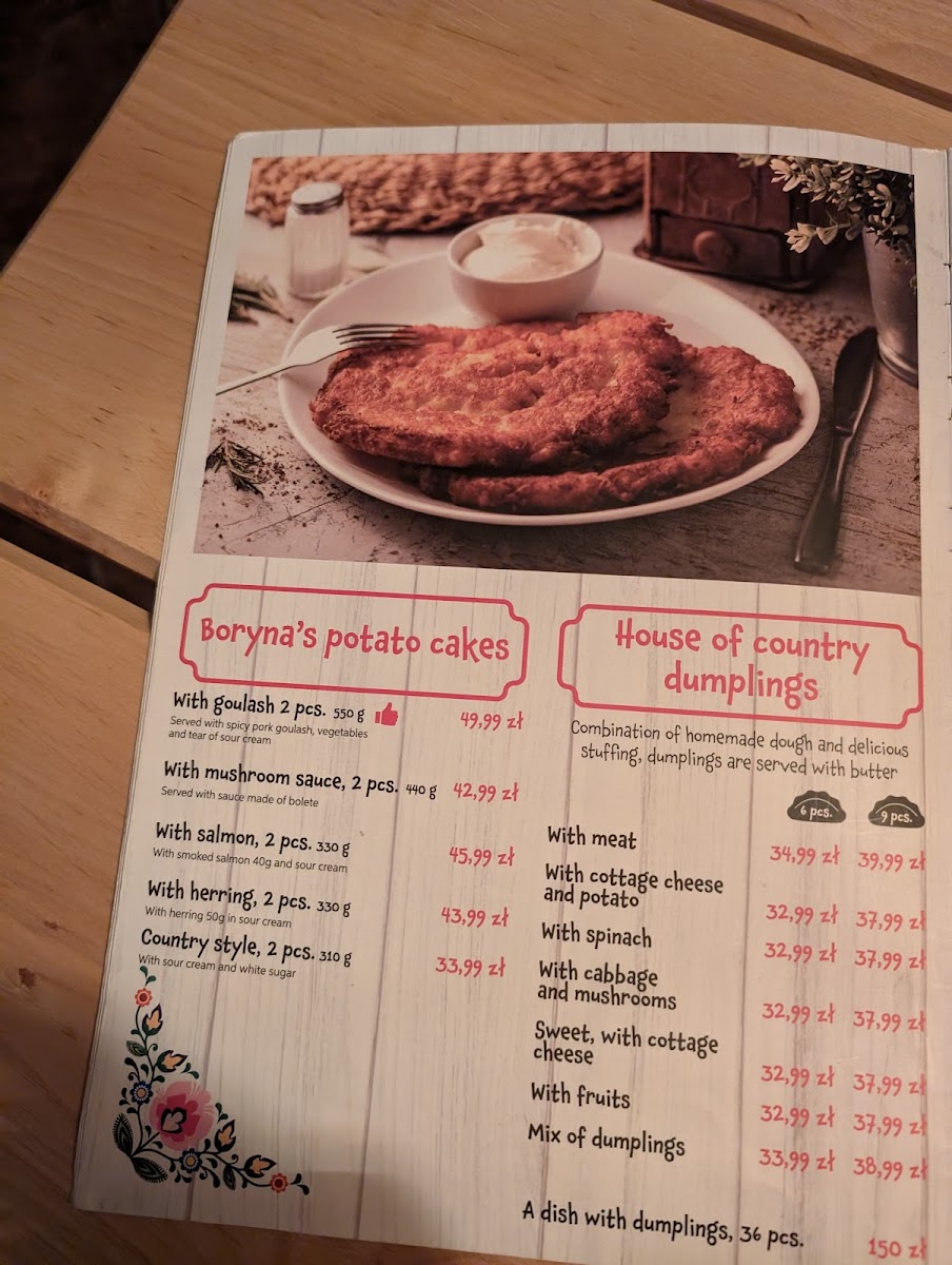 Menu Wiejskie Jadło-4